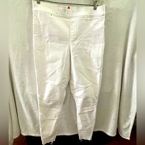 Spanx women’s white skinny jeans size XL